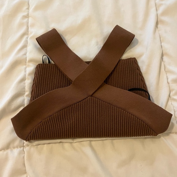 Aritzia Knitted Cross Top - Picture 6 of 6